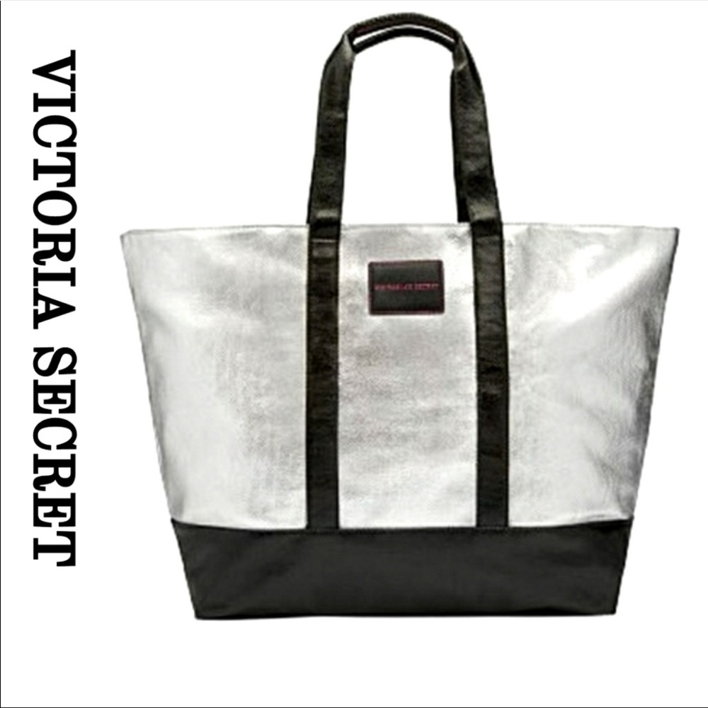 Silver Victoria’s Secret Duffle